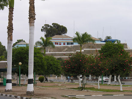 Police station in Namibe
