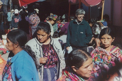 The markets at Chichicastenango, still a locals, traditional market