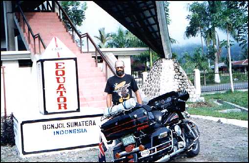 Across the Equator in Sumatera