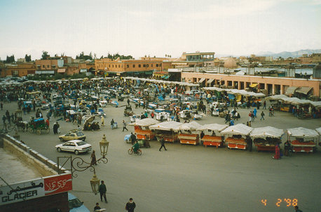 Overlooking Marrakesh
