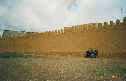 The mud walls of Tiznit