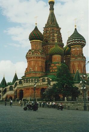 St Basils Cathedral in Red Square, Moscow