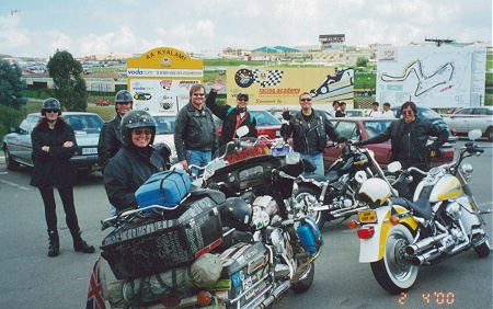 The World Super Bike Race with H-D riders from Johannesburg