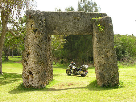 Ancient monument, the Trilathon