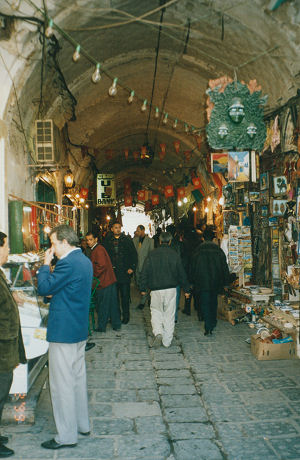 Covered markets in Tunis