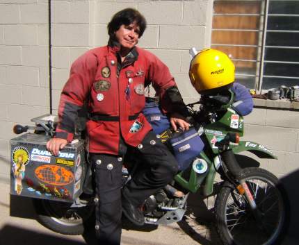 I plan to be in Alaska for the longest day of the year in 2007 on a Kawasaki KLR with the gang from Aerostich Tours.