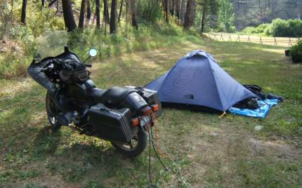 Our plan was to do a budget tour. We would explore new roads, not worry about hotels or motels being full by carrying tents and sleeping bags, and bond with our bikes while unbonding with the workloads in our offices.