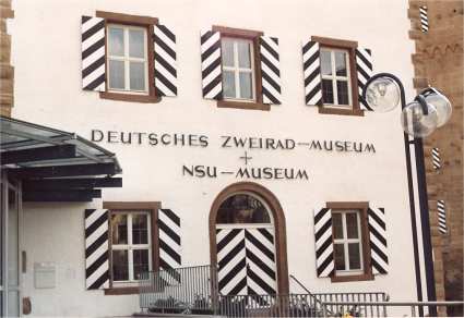 German Two Wheel and NSU Museum in Neckarsulm, Germany.