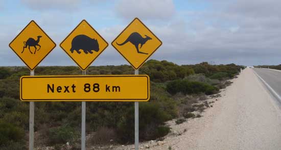 Australia roads