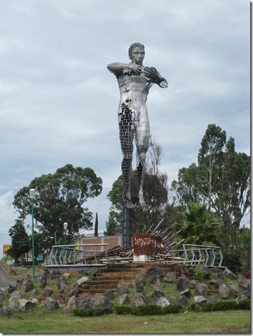 Mexico statue.