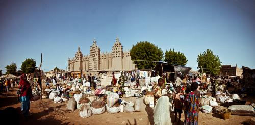 Djenne market, Mali.