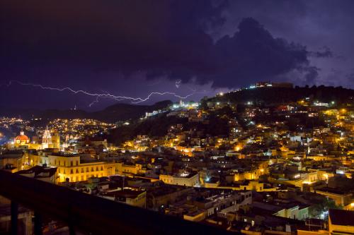 Thunderstorm in Guanajuato.