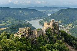 Aggstein Castle ruins, Austria.