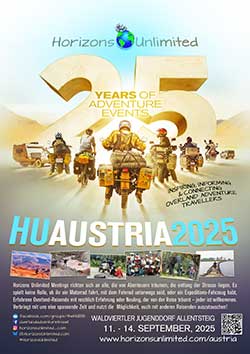 HU Austria 2025 meeting poster, Deutsch.