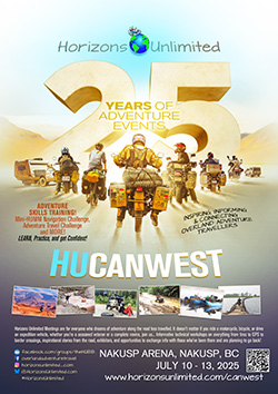 HU Canada West 2025 meeting poster.