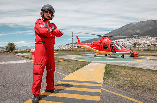 Attila Gyuris, First responder and helicopter