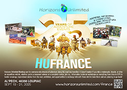 HU France 2025 meeting postcard.