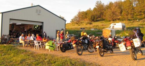 Fun, food, motorcycle motor heads and camaraderie was found at Bob’s Motorwerks on the longest day of the year, an annual celebration near Red Lodge, Montana, for open minded motorcyclists, known as the Summer Solstice Party.