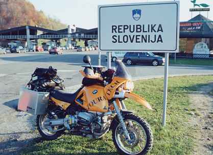 Entering Slovenia