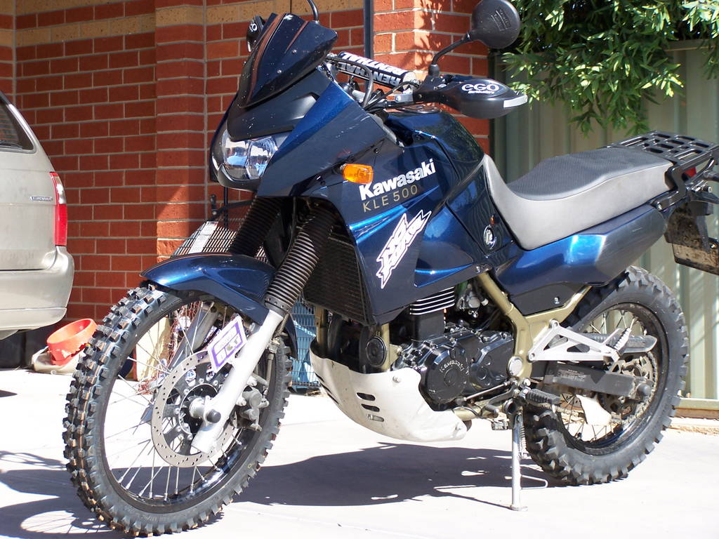 kle 500 off road