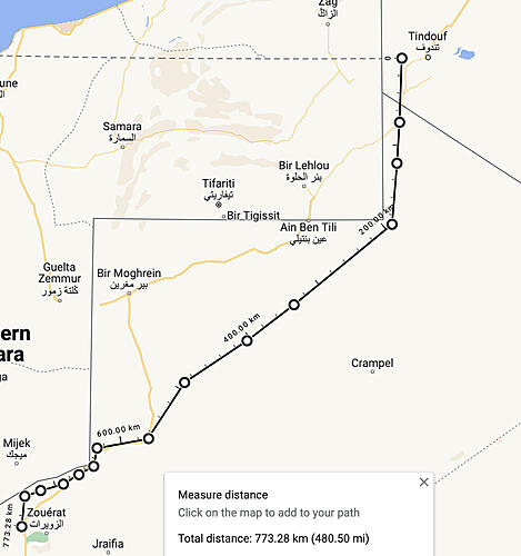 New trans-Sahara route: Tindouf (DZ) <–> Zouerate (RIM)-wra5het.jpg