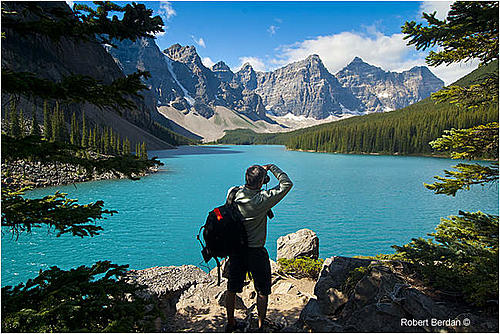 Two Scottish lads on a North American road trip-photographermorrainlake.jpg