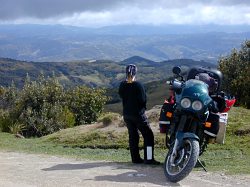 at 3500 meters on our way to Loja, before fog and rain combined with a lousy road made the trip more interesting.